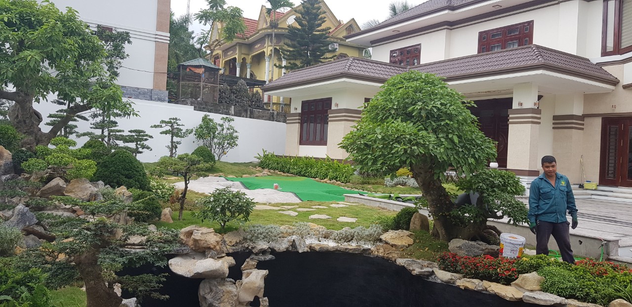 dịch vụ chăm sóc cảnh quan biệt thự