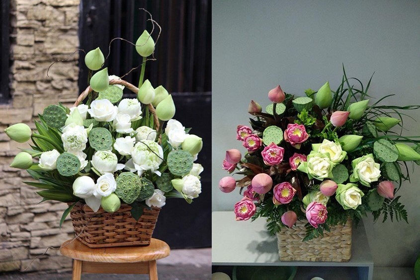 Bí quyết chọn lá phù hợp giúp bình hoa thêm sinh động và hài hòa.