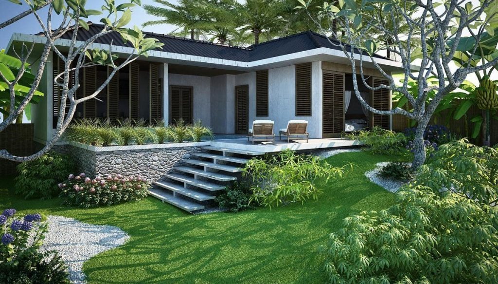 mẫu cây đẹp cho sân vườn