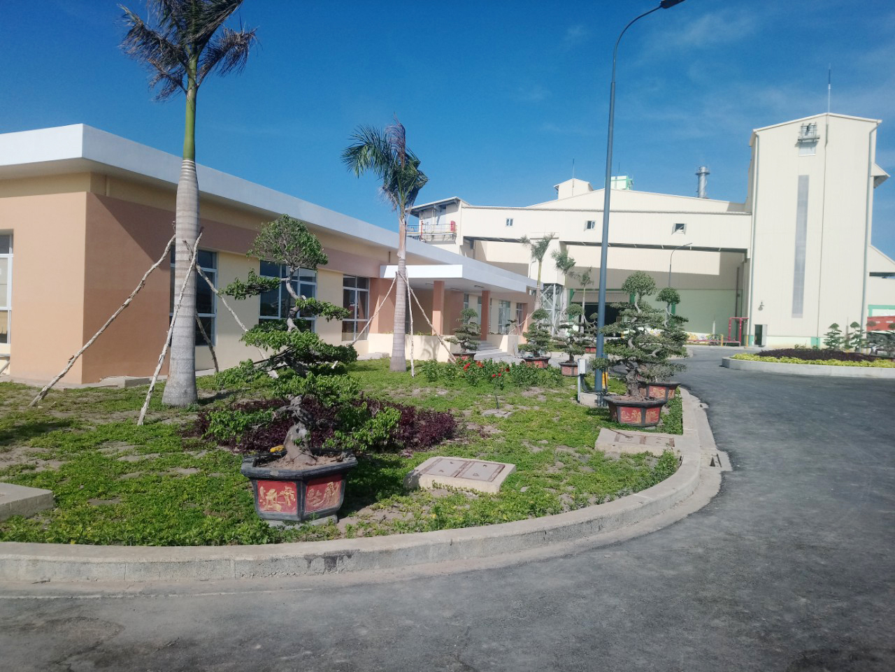 chăm sóc cảnh quan nhà máy