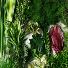 Các loại lá cắm hoa giúp tạo điểm nhấn cho bình hoa thêm sinh động