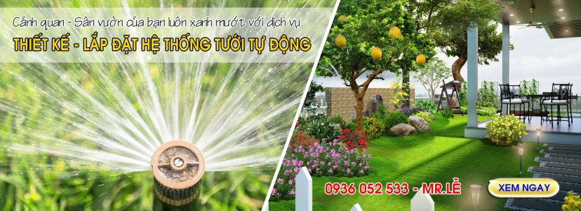 Dịch vụ lắp đặt hệ thống tưới tự động