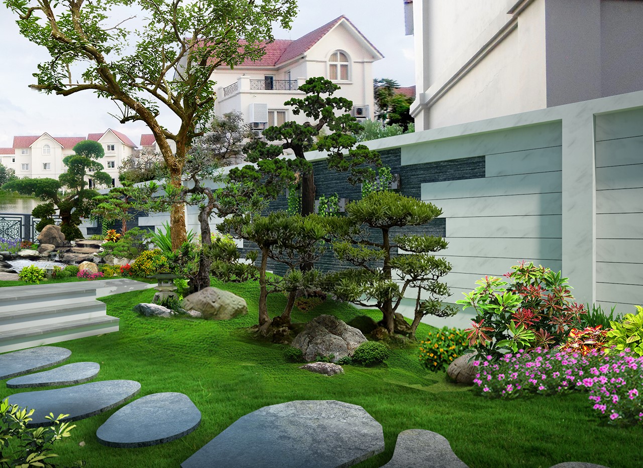 Dịch vụ chăm sóc sân vườn tại Dĩ An