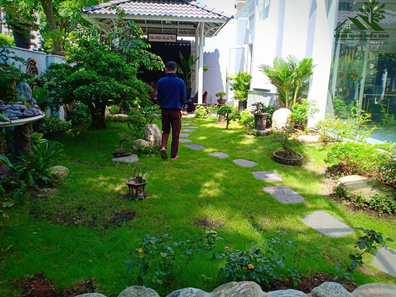 dịch vụ chăm sóc sân vườn tại Hóc Môn
