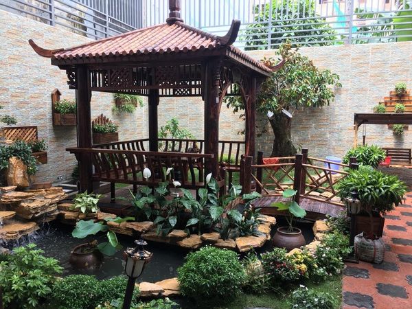 mẫu nhà chòi sân vườn đẹp