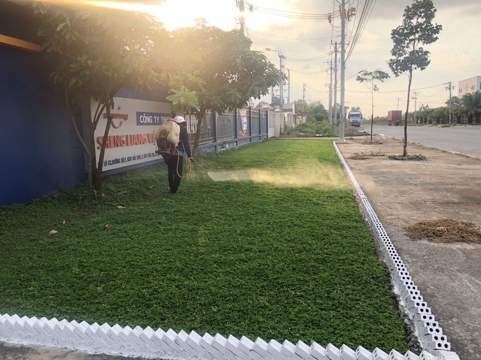 thầu chăm sóc cảnh quan