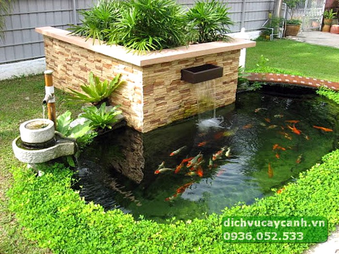 thiết kế hồ cá koi tại Tp Thủ Đức